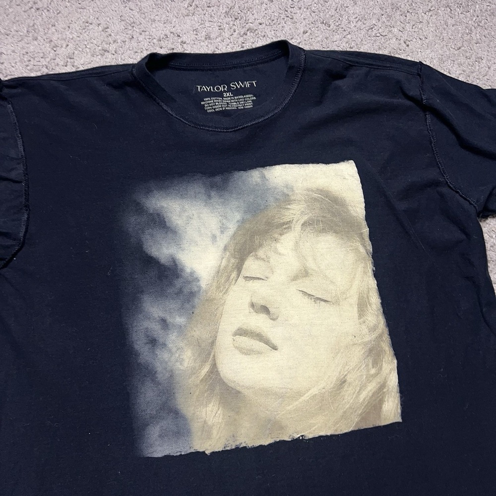 Taylor Swift Fearless Taylor's Version T-Shirt - Exposed Seams 2X Official